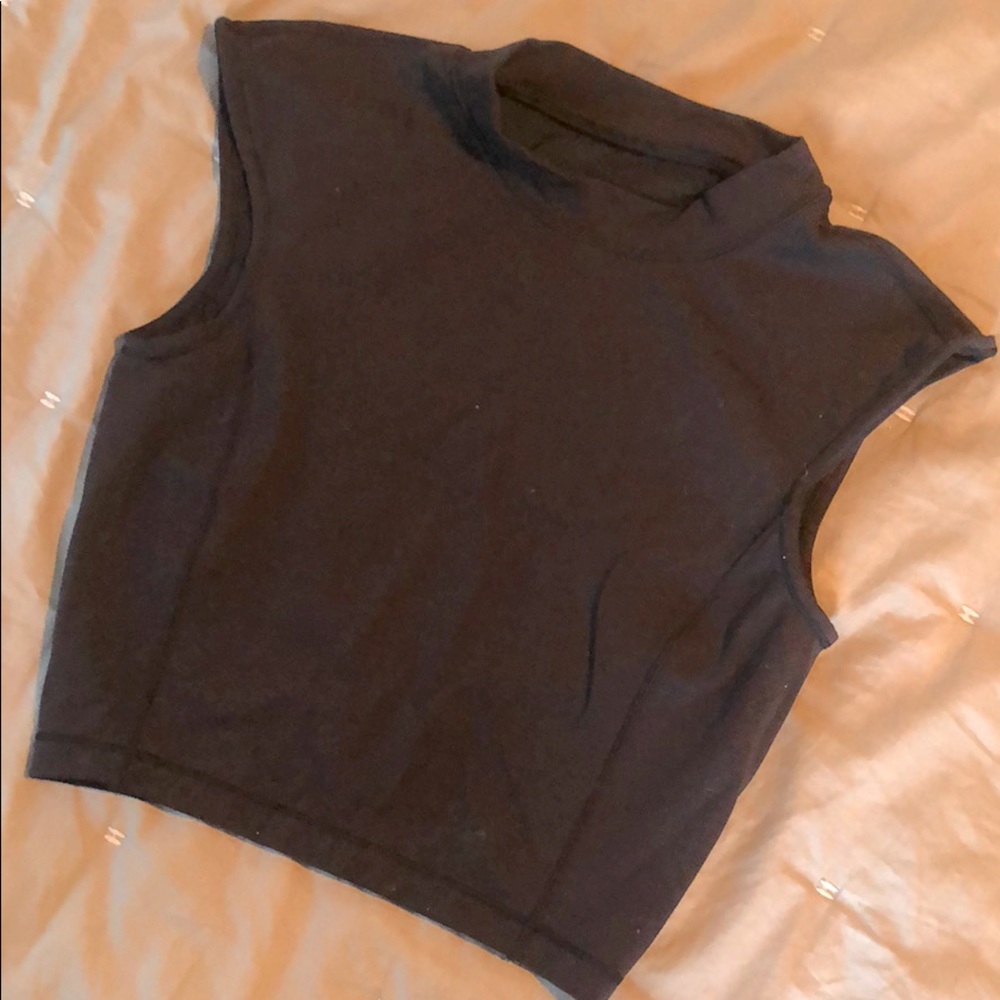 Lululemon Mockneck Turtleneck crop
